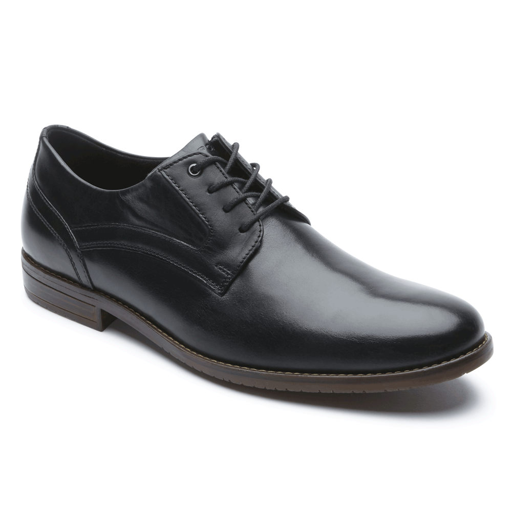 Oxfords Rockport Hombre Mexico - Style Purpose 3 Plain Toe Negros - OEPNY0397